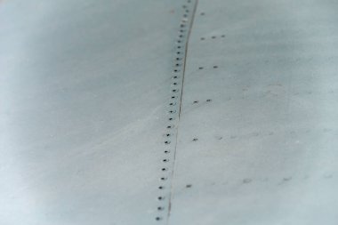 Rus askeri savaş uçağı desenli metal yüzey gövdesi