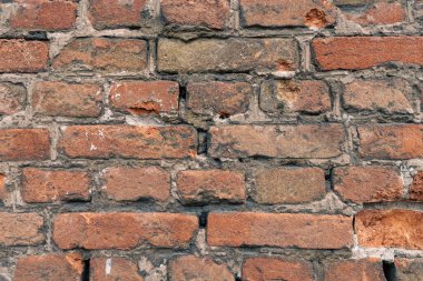 kalıp eski tuğla duvar arkaplanı kapat