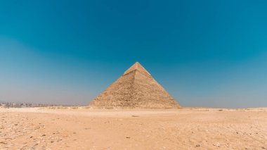 Çöldeki antik piramit lüks Mısır 'da