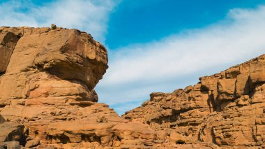 Mısır'daki çölde renkli Kanyon