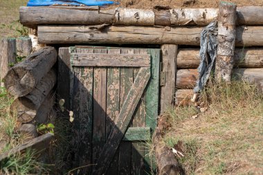 Rusya 'nın Ukrayna ve Kursk bölgesinde askersiz terk edilmiş boş siperler