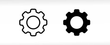 Simge, Tools, Cog, Gear, yardım seçenekleri hesabı, Ayarlar, Cogwheel, mekanizma işletim simgeleri düğmesi, vektör, işaret, sembol, logo, illüstrasyon, düzenlenebilir vuruş, beyaz üzerine düz izole