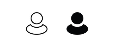 Kullanıcı adı Simge Set Erkekleri, Kadın kimlik simgesi iş simgeleri beyaz yönetimde izole edildi