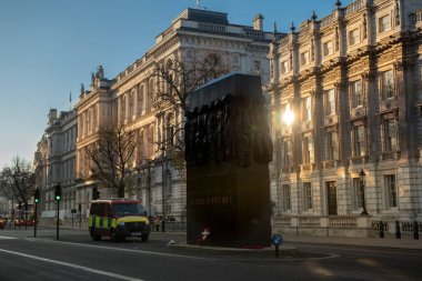 Picturesque streets, buildings of the square of the wonderful city of London. England December 2022 Tourism, vacation, travel concept