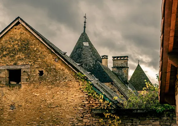 Сен Жан Коль Средневековая Деревня Расположенная Северу Дордони Франция Октябрь — стоковое фото