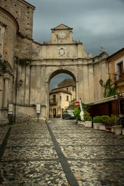 Gerace Town Comune Metropolitan City Reggio Calabria Gerace Southern Italy — стоковое фото