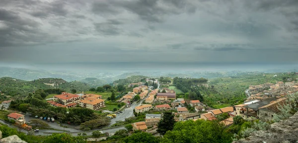 Gerace Town Comune Metropolitan City Reggio Calabria Gerace Southern Italy Лицензионные Стоковые Изображения