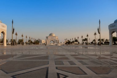 Qasr al-Watan (Ulusun Sarayı) Başkanlık Sarayı. Abu Dabi İ.A.E. Mart 2022