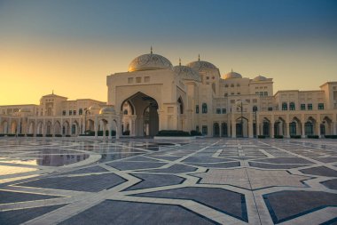 Qasr al-Watan (Ulusun Sarayı) Başkanlık Sarayı. Abu Dabi İ.A.E. Mart 2022