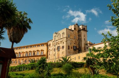 Palermo İtalya 'nın Sicilya adasında Akdeniz' in tam merkezinde yer alan bir liman kentidir. İtalya, Palermo 17 Mayıs 2023.