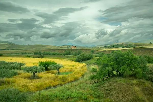 27 Mayıs 2023 Sicilya İtalyan vilayeti. Güzel Sicilya manzaraları.