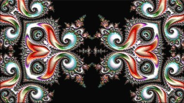 fraktal soyut arkaplan, bilgisayar tarafından oluşturulan resim