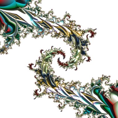 soyut fraktal arkaplan, bilgisayar destekli illüstrasyon