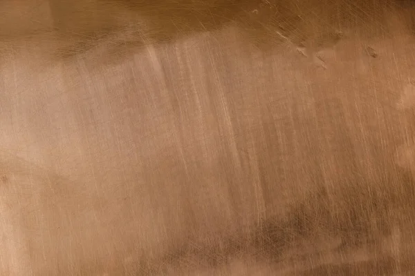 Мідний Фон Мідній Поверхні Подряпини — стокове фото