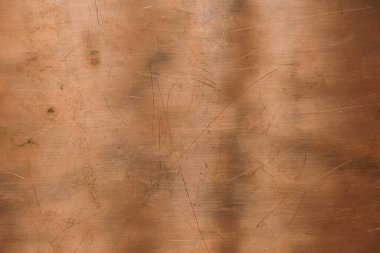 Bileşik epoksi maddede bakır folyo var. Geçmişi. Doku. Yansıma.