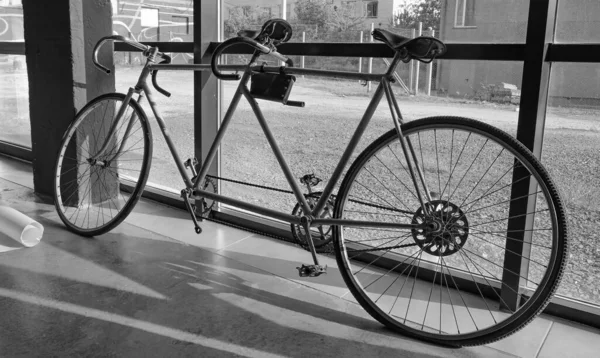 Stary Rower Tandemowy Lub Bliźniak — Zdjęcie stockowe