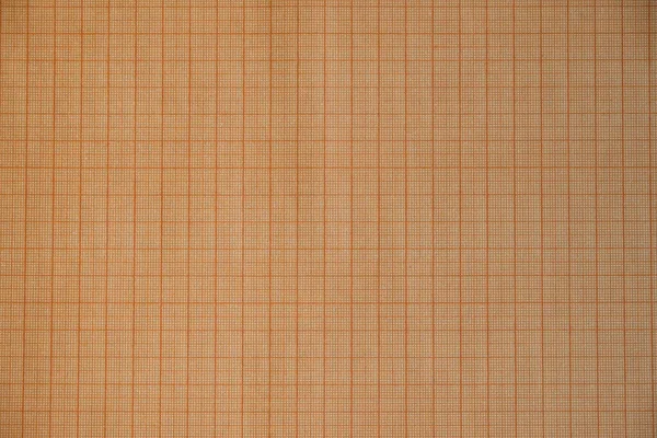 Gammalt Diagrampapper Koordinat Rutnät Eller Fyrkantigt Papper — Stockfoto
