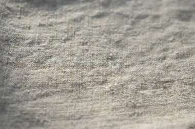 Kenevir kumaşı ya da kenevir bezi. Sürdürülebilir ve çevre dostu tekstil. Boşluğu kopyala.