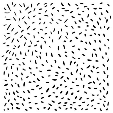 Çizgi elementlerinden karalama deseni. Vektör sanat çizimi şablonu. Beyaz arkaplanda izole.