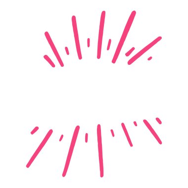 Zarif pembe çizgilerin dairesel formasyonu bozulmamış beyaz bir zemin üzerine kurulmuş çarpıcı bir görsel kontrast yaratıyor.