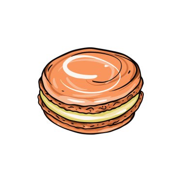 Zengin, kaymak gibi bir dolgusu olan canlı bir makarna. Tatlı sevenler ve pasta sevenler için mükemmel.