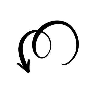 Bu stil ok tasarımı, hareket ve dinamizm duygusunu aktararak medya boyunca hareketi ve yönü sembolize eder.