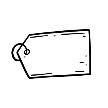 Çeşitli perakende ve tanıtım malzemeleri için ideal bir el yapımı fiyat etiketi.