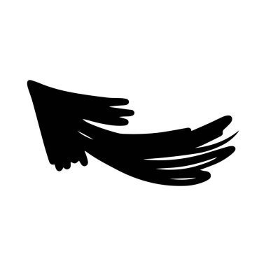 Bu zarif ve sofistike siyah fırça darbesi tasarımı dinamik medya ve çeşitli yaratıcı projeler için mükemmeldir.