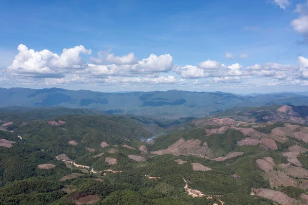 치앙마이 지역에 과맑은 하늘의 아름다운 — 스톡 사진
