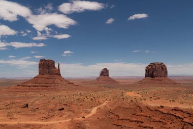 Arizona Anıt Vadisi 'nin panoramik manzarası