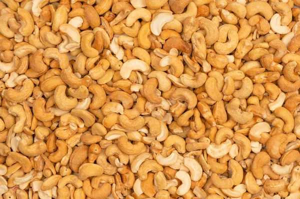 stock image Mix of tasty salty nuts.  A group of almonds, pistachios, walnuts, macadamia, cashews.