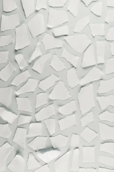 stock image Empty white paper pieces isolated. Space for text or design. 