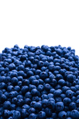 Fresh blueberry as a background. Texture blueberry berries close up.