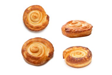 Beyaz arka planda izole edilmiş nefis bir nefes. Üst görünüm. 