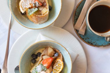 Lezzetli bir elmalı turta. Elmalı turta. 