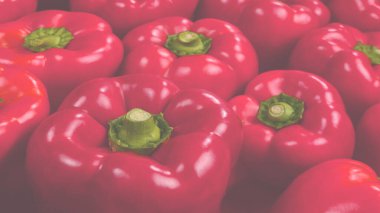 Taze kırmızı biber arka plan. 