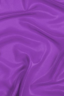 Zengin ve lüks kırmızı ipek kumaş dokusu. Üst görünüm.