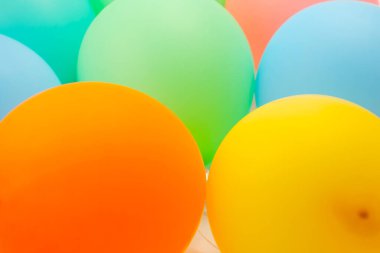 A Ballon isolated on a white background. Copy space. 