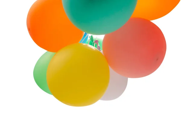 Ballon Aislado Sobre Fondo Blanco Copiar Espacio — Foto de Stock
