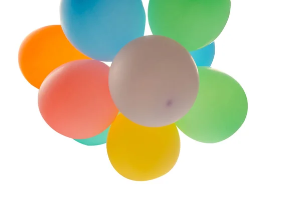 Balón Izolovaný Bílém Pozadí Kopírovat Prostor — Stock fotografie