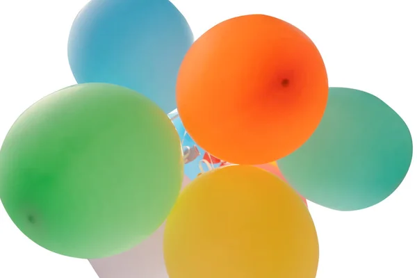Beyaz Arka Planda Izole Edilmiş Bir Ballon Boşluğu Kopyala — Stok fotoğraf