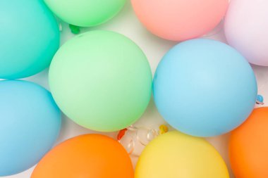 A Ballon isolated on a white background. Copy space. 