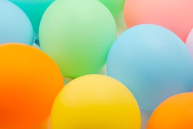 A Ballon isolated on a white background. Copy space. 