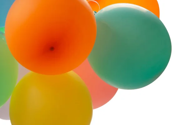Ballon Isolated White Background Copy Space — Zdjęcie stockowe
