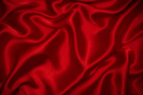 Textura Seda Roja Tela Lujo Satinado Puede Utilizar Como Fondo —  Fotos de Stock
