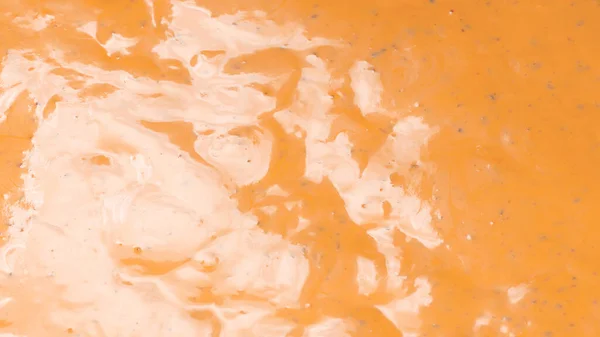 Вкусная Текстура Соуса Фоне Гамбургерного Соуса Вид Сверху — стоковое фото
