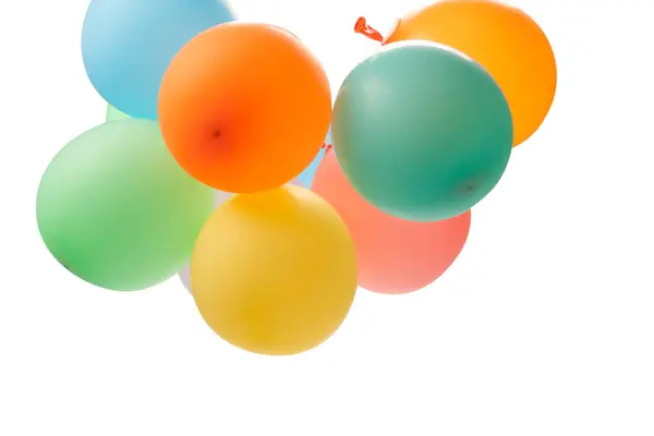 Ballon Isolated White Background Copy Space — Fotografia de Stock