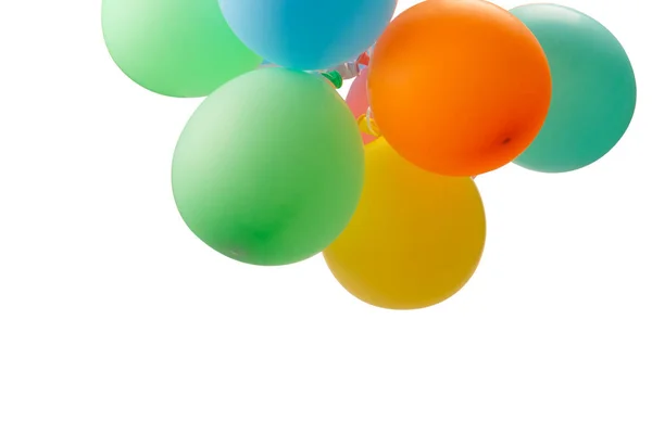 Beyaz Arka Planda Izole Edilmiş Bir Ballon Boşluğu Kopyala — Stok fotoğraf