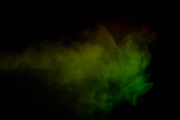 Красный Зеленый Пар Черном Фоне Копирование Пространства — стоковое фото