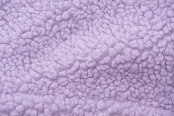Purple Fur Texture Background Top View — Fotografia de Stock